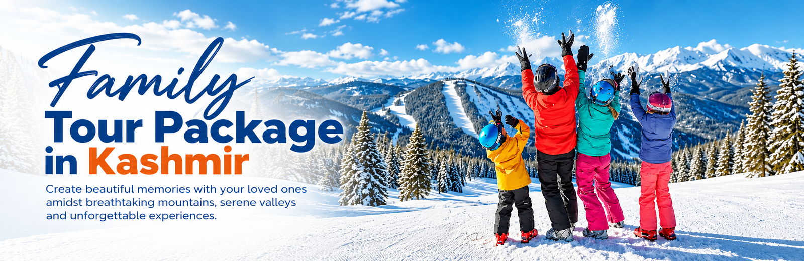 Valley Vibes Family Tour Package offer banner