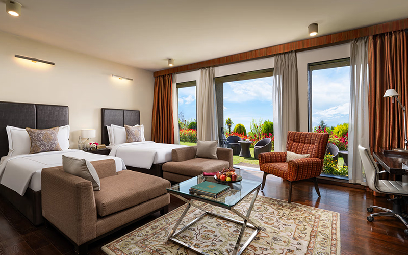 Room Interior at Taj Dal View, Srinagar