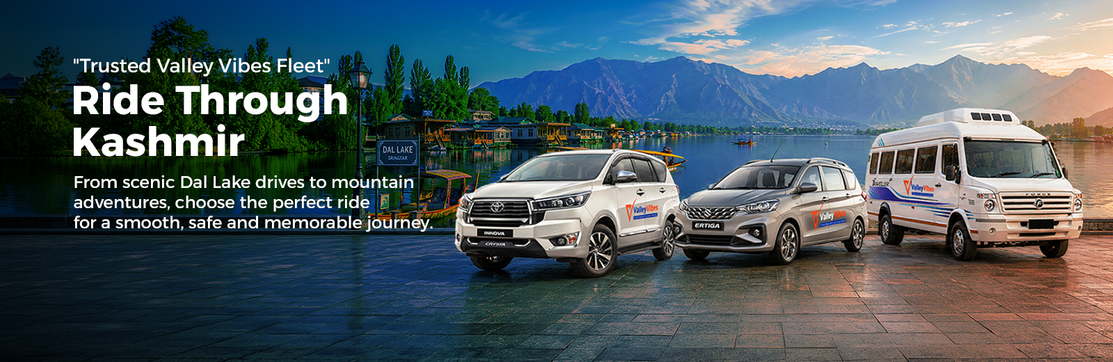 Toyota Innova Crysta rental in Kashmir