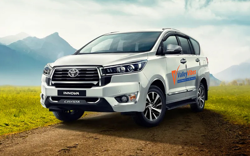 Toyota Innova Crysta premium side view