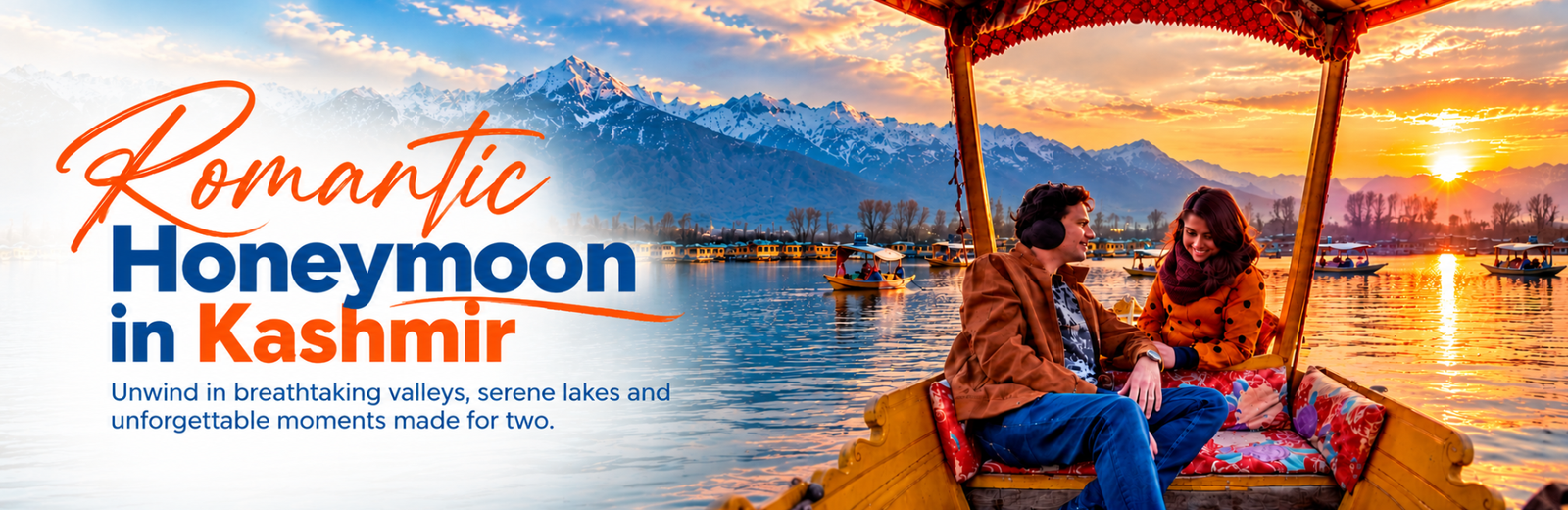 Valley Vibes Romantic Honeymoon Package offer banner