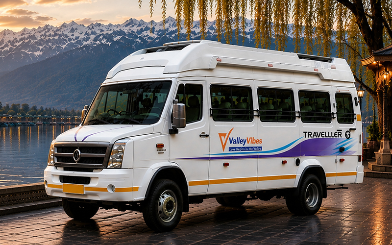 Force Tempo Traveller rental for 3 days
