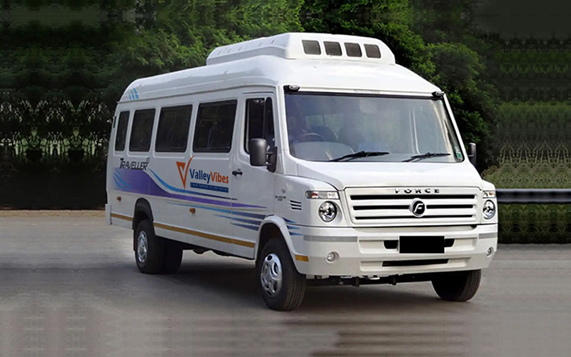 Force Tempo Traveller rental for 5 days